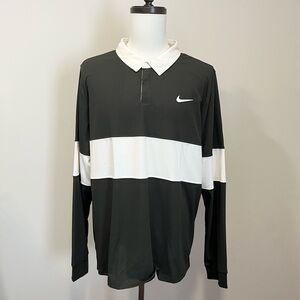 Nike Court Advantage Slam Carlos Alcaraz Rugby Tennis Shirt Mens XXL French Open